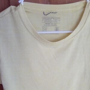 Patagonia Yellow Short Sleeve Tee